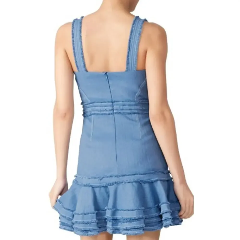 Alexis Judith Fit and Flare Mini Dress Sz. M - Picture 4 of 7